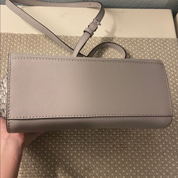 Michael Kors Light Gray Crossbody Bag - Picture 5 of 6